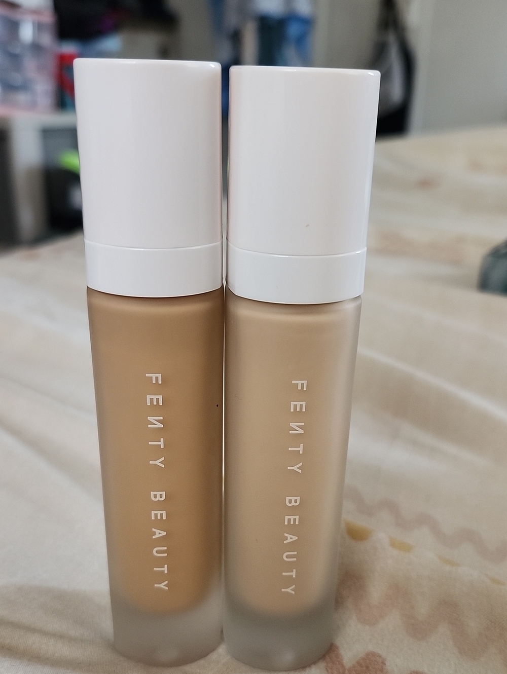 Fenty Beauty Pro Filtr Foundation Duo in Warm and Light Tan